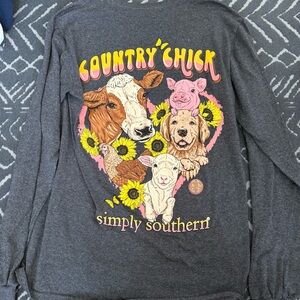 SOLD Simply southern shirt